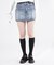CENTER SEAM DENIM SKIRT