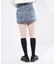 CENTER SEAM DENIM SKIRT
