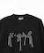 DROP STITCH LOGO KNIT TOP
