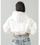 CROPPED HOODED SHIRT