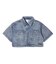 DENIM CROPPED SHIRT