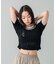 DISTRESSED TAPE YARN KNIT TOP