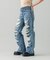 RIPPED DENIM PANTS