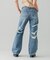 RIPPED DENIM PANTS
