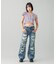 RIPPED DENIM PANTS