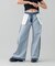 REVERSIBLE WIDE LEG PANTS