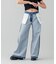 REVERSIBLE WIDE LEG PANTS