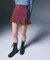 LOW RISE PLEATED MINI SKIRT