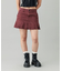 LOW RISE PLEATED MINI SKIRT