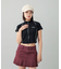 LOW RISE PLEATED MINI SKIRT
