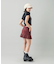 LOW RISE PLEATED MINI SKIRT
