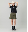 LOW RISE PLEATED MINI SKIRT