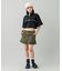 DRAWSTRING CROPPED ANORAK TOP