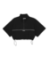 DRAWSTRING CROPPED ANORAK TOP