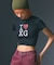 I LOVE XG LOGO S/S BABY TEE