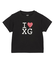 I LOVE XG LOGO S/S BABY TEE
