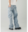 HEART POCKET DENIM PANTS