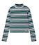 STRIPED HIGH NECK TOP
