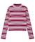 STRIPED HIGH NECK TOP