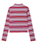 STRIPED HIGH NECK TOP