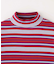 STRIPED HIGH NECK TOP