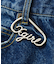 SCRIPT LOGO CARABINER