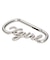 SCRIPT LOGO CARABINER