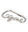 SCRIPT LOGO CARABINER