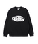 TRIBAL SHAPED LOGO PATCH CREWNECK SWEAT TOP