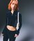 VELOUR HALF ZIP TOP