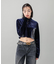 VELOUR HALF ZIP TOP