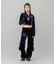 VELOUR HALF ZIP TOP