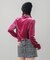 VELOUR HALF ZIP TOP