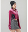 VELOUR HALF ZIP TOP