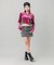 VELOUR HALF ZIP TOP