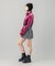 VELOUR HALF ZIP TOP