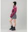 VELOUR HALF ZIP TOP