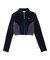 VELOUR HALF ZIP TOP