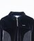VELOUR HALF ZIP TOP