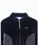 VELOUR HALF ZIP TOP