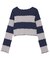 STRIPED CROPPED TOP