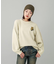 POP LOGO JACQUARD KNIT TOP