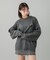 POP LOGO JACQUARD KNIT TOP