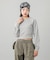GLITTER SWEAT CREW NECK TOP