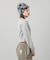 GLITTER SWEAT CREW NECK TOP