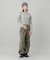 GLITTER SWEAT CREW NECK TOP