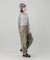 GLITTER SWEAT CREW NECK TOP