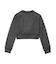 GLITTER SWEAT CREW NECK TOP