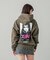 X-girl FACE POSTER SWEAT HOODIE