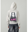 X-girl FACE POSTER SWEAT HOODIE